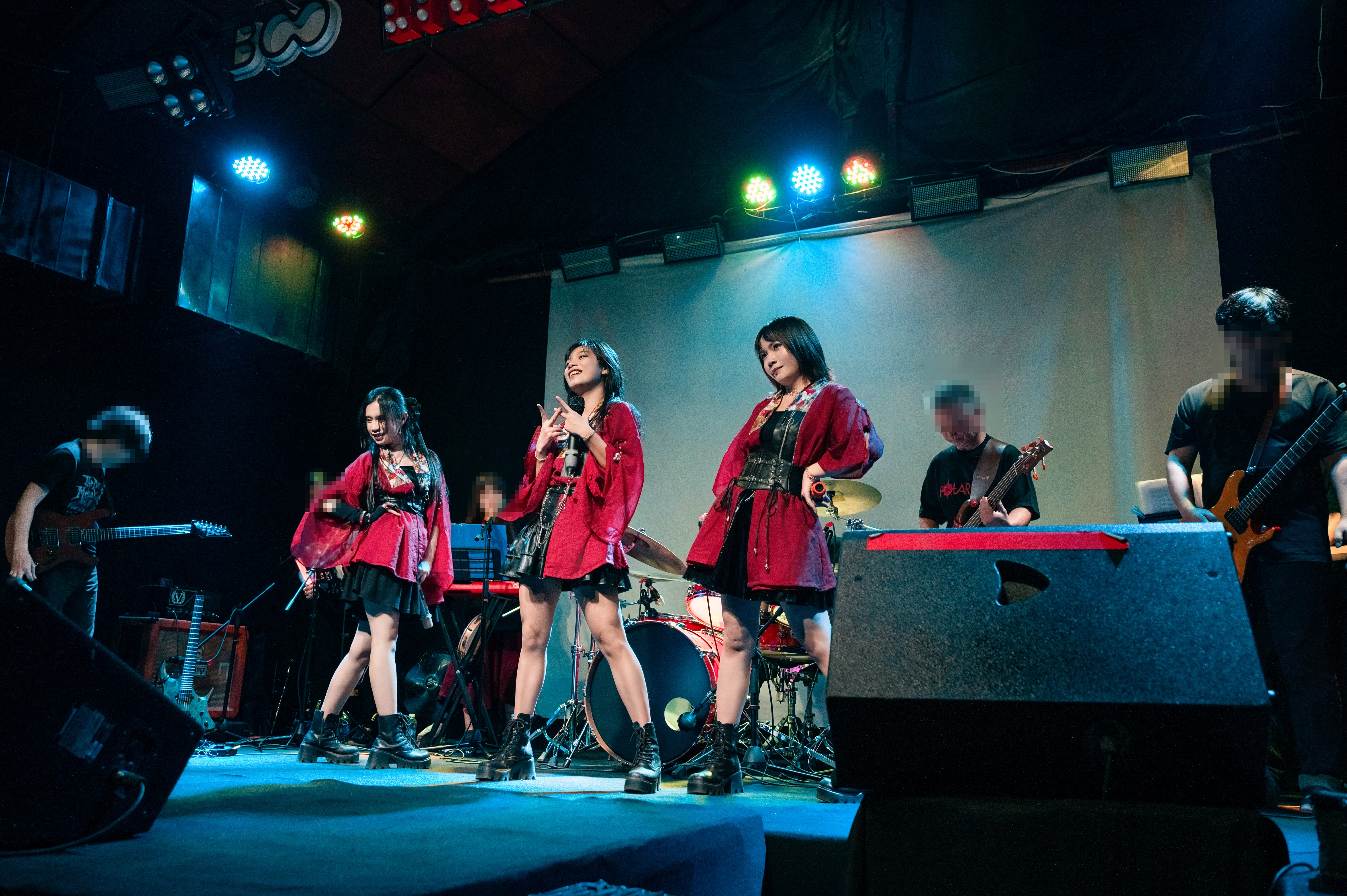 POLARIS performing live on stage